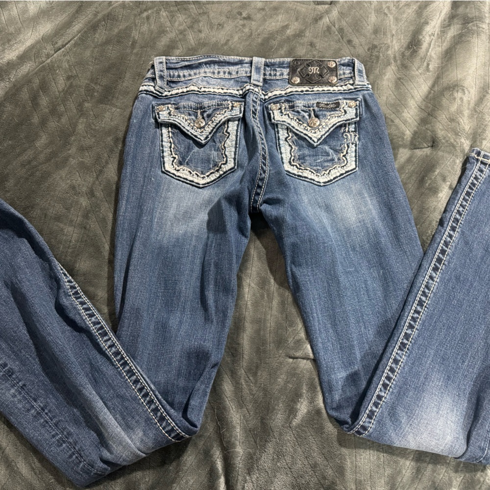 Miss Me Women's Blue Boot Cut Jeans